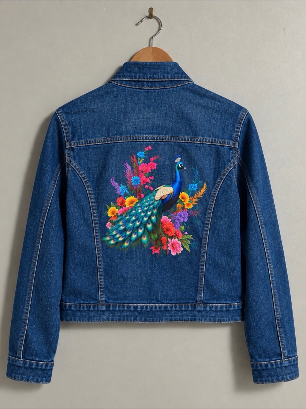 New Look | Large | Peacock Denim Jacket